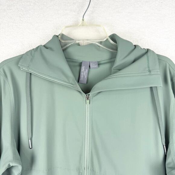 Sweaty Betty Explorer SET Jacket & Pants Athletic Athleisure Sporty Green Size S - Picture 4 of 16